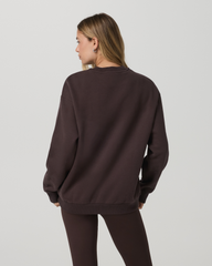 Vuori Restore Oversized Crew 2.0 French Roast Sweatshirt