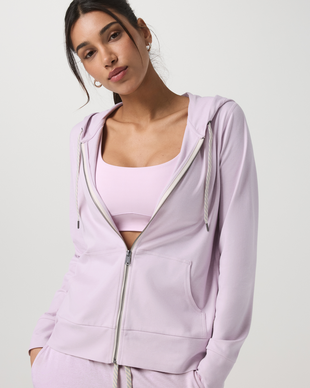 Vuori Halo Performance Hoodie 2.0 Lilac Breeze Heather Hoodie