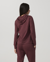 Vuori Women's Halo Performance Hoodie 2.0 Fig Heather