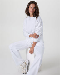 Vuori Sedona Weekender Crew Women's White Pullover