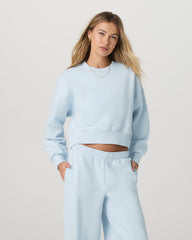 Vuori Restore Mini Crew Soft Sky