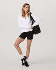 Vuori Restore Relaxed Half Zip Hoodie Women's White Pullover