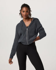 Vuori Émilie Cashmere Hoodie Women's Charcoal Heather