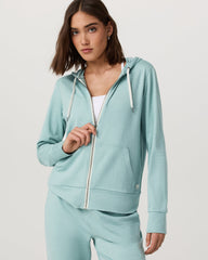 Vuori Halo Performance Hoodie 2.0 Sea Spray Heather