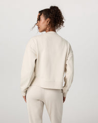 Vuori Sedona Cardigan Women's Bone Button-Down Sweater