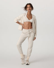 Vuori Sedona Cardigan Women's Bone Button-Down Sweater