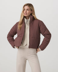 Vuori Canyon Insulated Venture Jacket Women's Sable Full-Zip