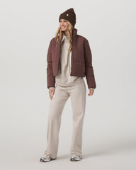 Vuori Canyon Insulated Venture Jacket Women's Sable Full-Zip