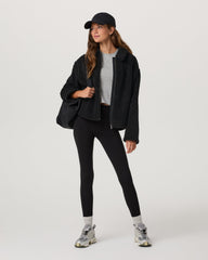 Vuori Lou Full Zip Jacket Women's Black Fleece Jacket