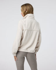 Vuori Women's Aspen Full Zip Dune Fleece Pullover