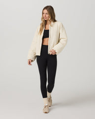 Vuori Lund Insulated Jacket Women's Bone Oversized Jacket
