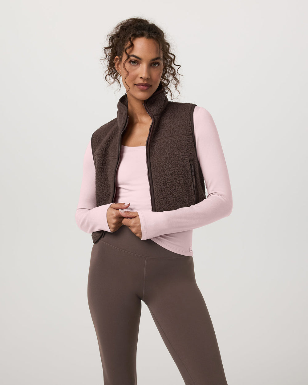 Vuori Alpine Vest Women's Java Fleece Vest