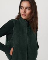 Vuori Alpine Vest Women's Evergreen Fleece Vest
