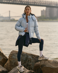 Vuori Alta Down Jacket Women's Crystal Blue Puffer Jacket