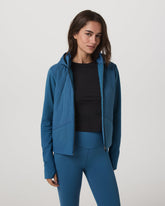 Vuori Chilled Out Full Zip Women's Lagoon Training Jacket