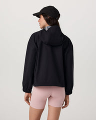 Vuori Nomadic Packable Rain Shell Women's Black Jacket