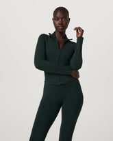 Vuori Vuori AllTheFeels™ Full Zip Women's Evergreen Jacket