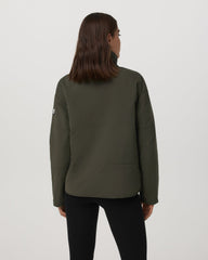 Vuori Canyon Insulated Jacket Women's Olive Full-Zip Jacket