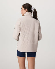 Vuori Canyon Insulated Jacket Women's Pumice Full-Zip Jacket