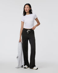 Vuori Halo Essential Wideleg - Long Black Heather