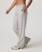 Vuori Women's Halo Modern Straight Leg Pant-Short Pale Grey