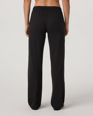 Vuori Halo Straight Leg - Long Women's Solid Black Pants
