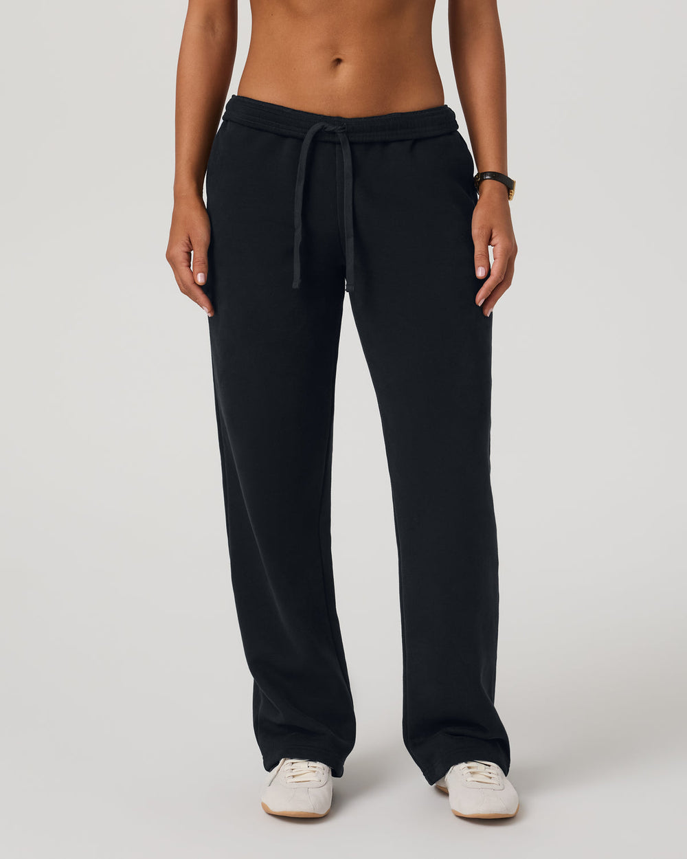 Vuori Restore Straight Leg Sweatpant - Long Washed Black Pant