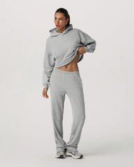 Vuori Sedona Straight Leg Sweatpant - Short Light Heather