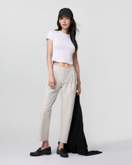 Vuori Elevation Ankle Trouser Ecru Heather