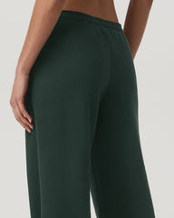 Vuori Restore Straight Leg Sweatpant - Short Evergreen Pants