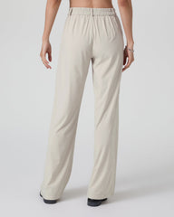 Vuori Villa Trouser-Long Mushroom Tailored Pants