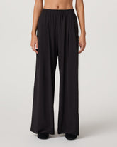 Vuori Villa Vibes Wideleg Women's Black Ultra-Wide Leg Pants