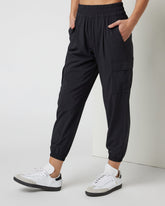 Vuori Villa Cargo Jogger Women's Black Cargo Jogger Pants