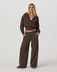 Vuori Restore Ultra Wideleg Sweatpant Women's Java Pants