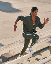 Vuori Vuori AllTheFeels™ Corset Legging Women's Agate Green Leggings