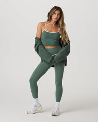 Vuori Vuori AllTheFeels™ Corset Legging Women's Agate Green Leggings