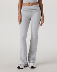 Vuori Halo Foldover Pant Pale Grey Heather