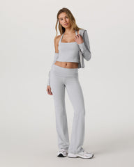Vuori Halo Foldover Pant Pale Grey Heather