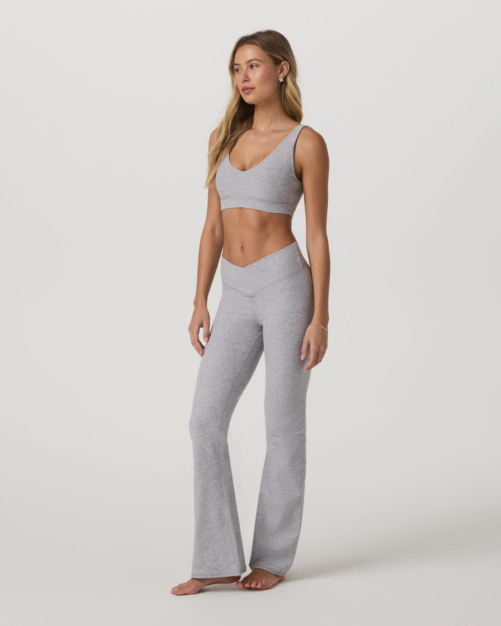 Vuori Elevation Rhythm Flare Light Heather Grey