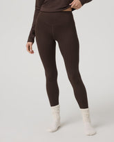 Vuori Women's Textured Chilled Out Legging Java Houndstooth