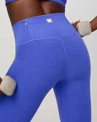 Vuori Clean Elevation Legging Women's Bright Iris Heather Leggings