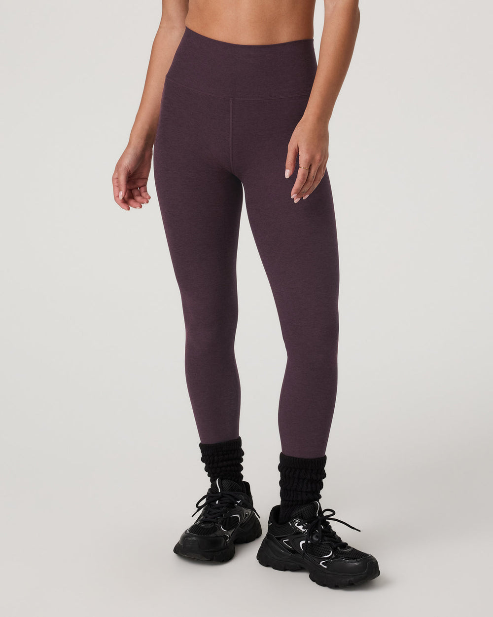 Vuori Clean Elevation Legging - Long Raisin Heather Leggings