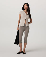 Vuori Vuori AllTheFeels™ Crop Legging Smokey Taupe Leggings