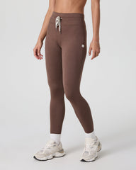 Vuori Halo Vintage Legging Chocolate Milk Heather