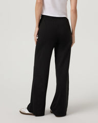 Vuori Halo Essential Wideleg - Short Black Heather
