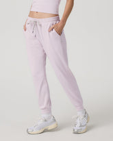 Vuori Women's Performance Joggers - Long Lilac Breeze Heather