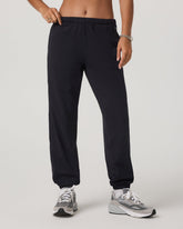 Vuori Halo Modern Sweatpant Women's Solid Black Pants