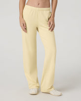 Vuori Women's Halo Modern Straight Leg Pant Lemon Snap Heather
