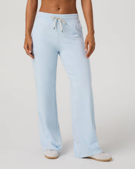 Vuori Halo Essential Wideleg - Short Soft Sky Heather Pants