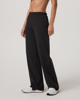 Vuori Women's Halo Modern Strght Leg Pant - Short Solid Black